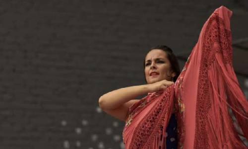 Sandra Cisneros al Baile en Sandra Cisneros